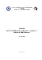 prikaz prve stranice dokumenta Mogućnost integracije djece s ADHD-om u predškolske ustanove