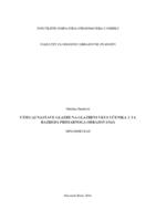 prikaz prve stranice dokumenta Utjecaj nastave glazbe na glazbeni ukus učenika 1. i 4. razreda primarnoga obrazovanja