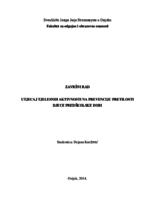 prikaz prve stranice dokumenta Utjecaj tjelesnih aktivnosti u prevenciji pretilosti djece predškolske dobi