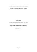 prikaz prve stranice dokumenta Kompetencije budućih učitelja za rad s djecom s teškoćama u razvoju