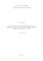 prikaz prve stranice dokumenta Utjecaj elemenata gospodarskog razvoja na određivanje gravitacijskih zona i mikrolokacija robno transportnog centra