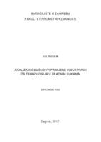 prikaz prve stranice dokumenta Analiza mogućnosti primjene inovativnih ITS tehnologija u zračnim lukama