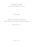 prikaz prve stranice dokumenta Prijedlog razvitka biciklističke infrastrukture na području Grada Zagreba