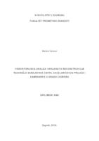 prikaz prve stranice dokumenta Višekriterijska analiza varijanata rekonstrukcije raskrižja Sarajevske ceste, Kauzlarićevog prilaza i Kamenarke u gradu Zagrebu