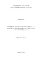 prikaz prve stranice dokumenta Uvođenje prometnog inženjerstva u višeuslužnim mrežama za osiguranje kvalitete usluge