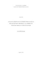 prikaz prve stranice dokumenta Analiza eksploatacijskih pokazatelja željezničkog prometa na području Sisačko - moslavačke županije