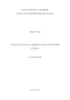 prikaz prve stranice dokumenta Analiza sustava održavanja cestovnih vozila