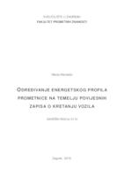 prikaz prve stranice dokumenta Određivanje energetskog profila prometnice na temelju povijesnih zapisa o kretanju vozila