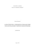 prikaz prve stranice dokumenta Uloga špeditera u organizaciji prijevoza robe pod kontroliranim temperaturnim režimima