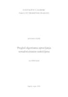 prikaz prve stranice dokumenta Pregled algoritama upravljanja semaforiziranim raskrižjima