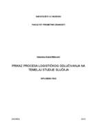 prikaz prve stranice dokumenta Prikaz procesa logističkog odlučivanja na temelju studije slučaja