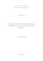 prikaz prve stranice dokumenta Opravdanost izvedbe kružnog raskrižja sa stajališta sigurnosti prometa
