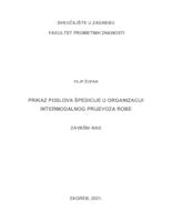 prikaz prve stranice dokumenta Prikaz poslova špedicije u organizaciji intermodalnog prijevoza robe