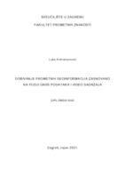 prikaz prve stranice dokumenta Dobivanje prometnih geoinformacija zasnovano na fuziji GNSS podataka i video sadržaju