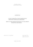 prikaz prve stranice dokumenta Utjecaj zrakoplova nove generacije na infrastrukturni dizajn aerodroma
