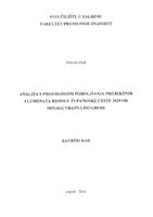 prikaz prve stranice dokumenta Analiza s prijedlogom poboljšanja projektnih elemenata dionice županijske ceste 2029 od Donjeg Vratna do Grede