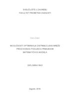 prikaz prve stranice dokumenta Mogućnosti optimiranja distribucijske mreže prozvodnog poduzeća primjenom matematičkog modela