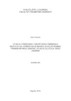 prikaz prve stranice dokumenta Utjecaj prirodnih i društvenih čimbenika razvoja na određivanje mikrolokacije RTC-a: studija slučaja grad Zagreb