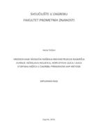 prikaz prve stranice dokumenta Vrednovanje mogućih rješenja rekonstrukcije raskrižja Avenija Većeslava Holjevca, Horvatova ulica i Ulica Stjepana Nežića u Zagrebu primjenom Analitičkog hijerarhijskog procesa