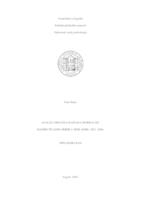 prikaz prve stranice dokumenta Analiza procesa raspada federacije: razdruživanje Srbije i Crne Gore, 1992.-2006.