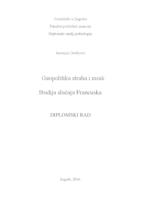 prikaz prve stranice dokumenta Geopolitika straha i moći: studija slučaja Francuska