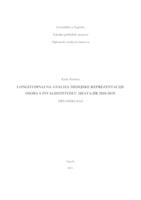 prikaz prve stranice dokumenta Longitudinalna analiza medijske reprezentacije osoba s invaliditetom u 24sata.hr 2010.-2019.