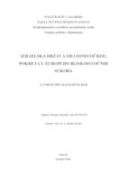 prikaz prve stranice dokumenta IZRAELSKA DRŽAVA OD CIONISTIČKOG POKRETA U EUROPI DO BLISKOISTOČNIH SUKOBA