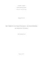 prikaz prve stranice dokumenta Movimento sociale italiano: od neofašizma do desnog centra?