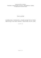 prikaz prve stranice dokumenta Izvještavanje u hotelijerstvu- studija slučaja Terme Tuhelj 