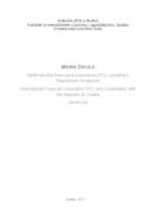 prikaz prve stranice dokumenta Međunarodna financijska korporacija (IFC) i suradnja s Republikom Hrvatskom  