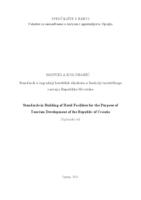 prikaz prve stranice dokumenta Standardi u izgradnji hotelskih objekata u funkciji turističkoga razvoja Republike Hrvatske