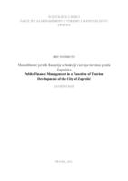 prikaz prve stranice dokumenta Menadžment javnih financija u funkciji razvoja turizma grada Zaprešića