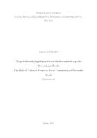 prikaz prve stranice dokumenta Uloga kulturnih događaja u životu lokalne zajednice grada Slavonskoga Broda