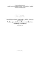 prikaz prve stranice dokumenta Menadžment ljudskih potencijala u razvoju poslovne inteligencije