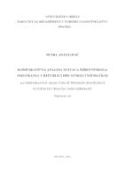prikaz prve stranice dokumenta Komparativna analiza sustava mirovinskoga osiguranja u Republici Hrvatskoj i Njemačkoj