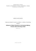 prikaz prve stranice dokumenta Utjecaj prodajnih kanala na odluku o odabiru hotelskog  objekta