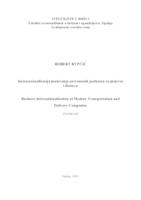 prikaz prve stranice dokumenta Internacionalizacija poslovanja suvremenih poduzeća za prijevoz  i dostavu