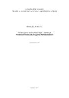 prikaz prve stranice dokumenta Financijsko restrukturiranje i sanacija