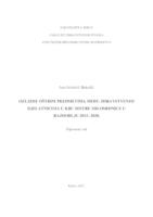 prikaz prve stranice dokumenta Ozljede oštrim predmetima među zdravstvenim djelatnicima u KBC Sestre milosrdnice u razdoblju 2015.-2020.