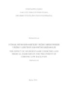 prikaz prve stranice dokumenta UČINAK NEURODINAMIČKIH VJEŽBI I MEDICINSKIH VJEŽBI U LIJEČENJU KRONIČNE KRIŽOBOLJE
