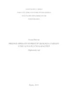 prikaz prve stranice dokumenta PREDNJI OPERATIVNI PRISTUP SKOLIOZA I NJEGOV UTJECAJ NA PLUĆNI KAPACITET