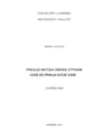 prikaz prve stranice dokumenta Pregled metoda obrade otpadne vode od pranja ovčje vune