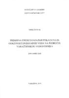 prikaz prve stranice dokumenta Primjena UNESCO/IAEA/IAH pokazatelja održivosti podzemnih voda na području Varaždinskog vodonosnika