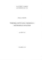 prikaz prve stranice dokumenta Terenska ispitivanja i mjerenja u inženjerskoj geologiji