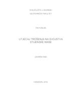 prikaz prve stranice dokumenta Utjecaj trošenja na svojstva stijenske mase