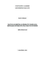 prikaz prve stranice dokumenta Razvoj algoritma za proračun slijeganja jednoliko opterećene pravokutne površine