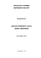 prikaz prve stranice dokumenta Analiza izvora opasnosti u slivu Jadra i Žrnovnice