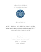 prikaz prve stranice dokumenta Utjecaj odabira tipa konačnih elemenata pri modeliranju konstrukcije: primjer proračuna betonskog dimnjaka na vjetar