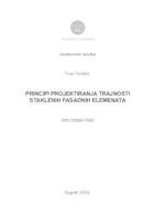 prikaz prve stranice dokumenta Principi projektiranja trajnosti staklenih fasadnih elemenata