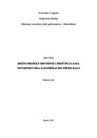 prikaz prve stranice dokumenta Idejni projekt sustava odvodnje i pročišćavanja otpadnih voda aglomeracije Preko - Kali